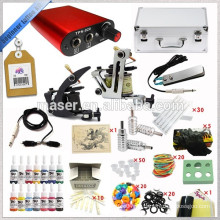 Professionelle Mini Tattoo Kit, Tattoo Ausrüstung mit 2 Tattoo Gun